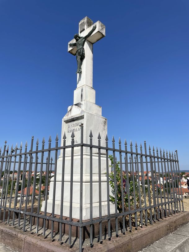 grad Veszprém brdo iznad grada kriz