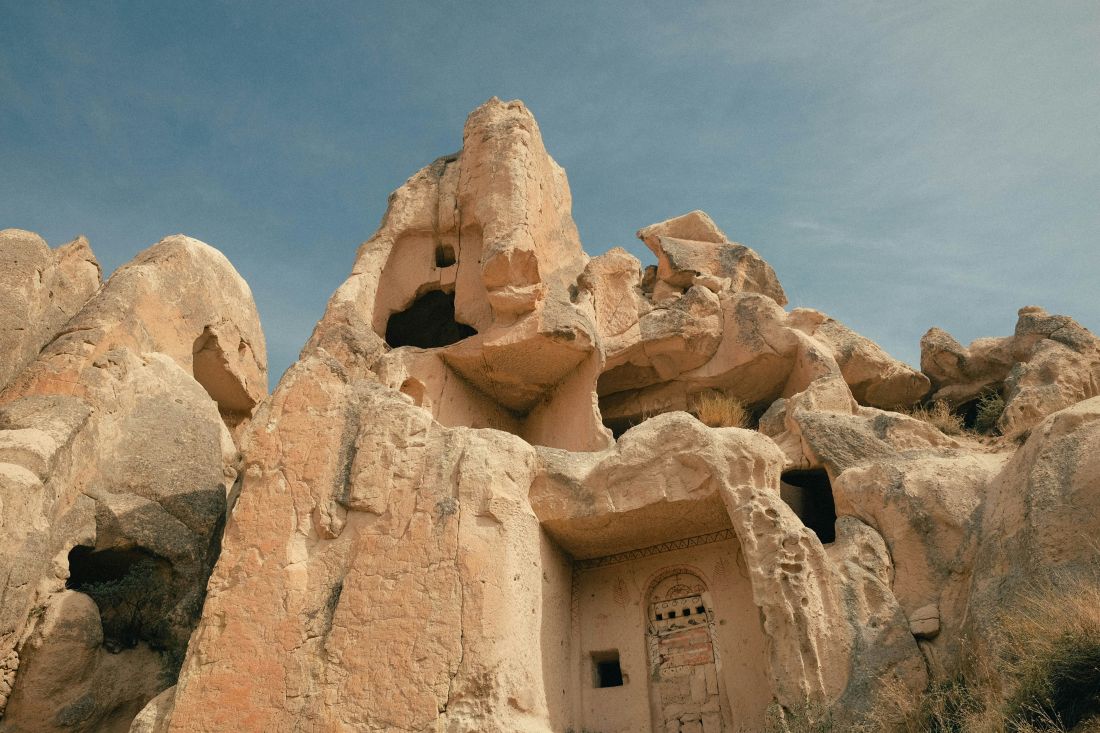 Göreme turska kuce u stijenama putovanje