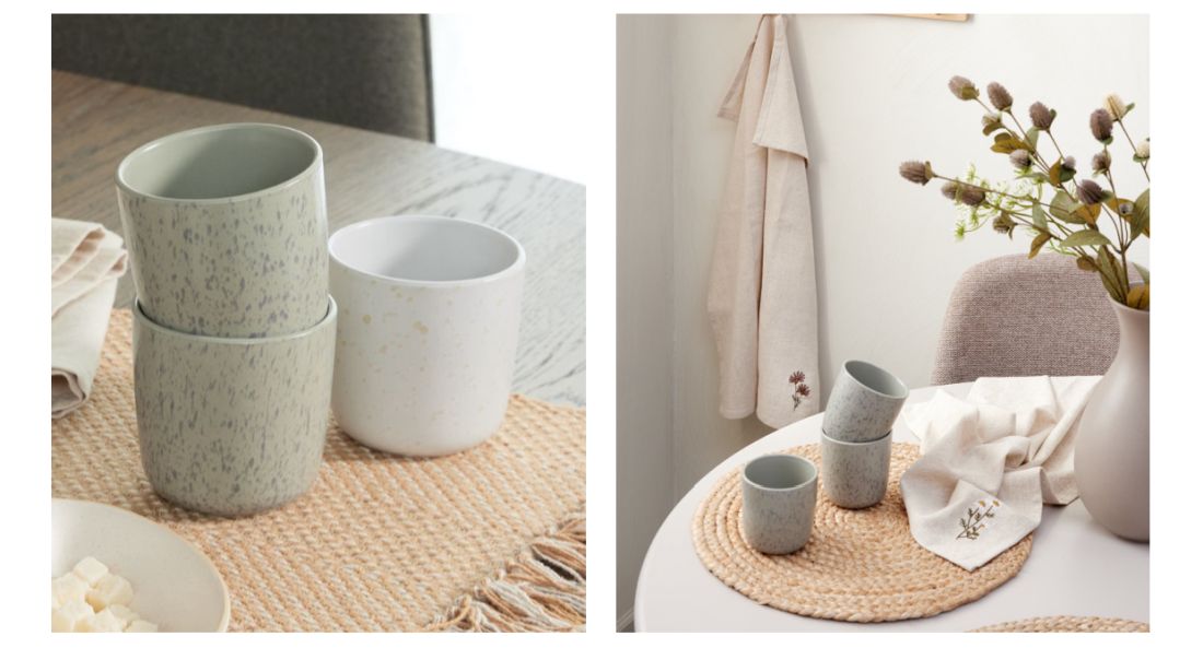 JYSK salice za kavu caj dekoracija stoljnjaci vaze 2024 encircle