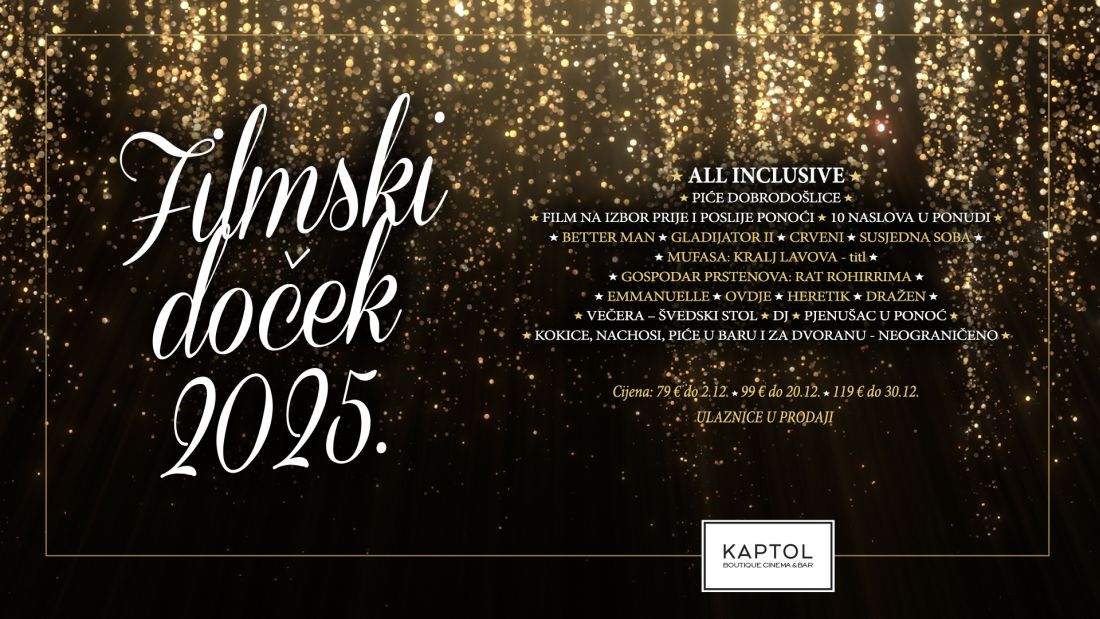 Filmski docek  nove godine 2025