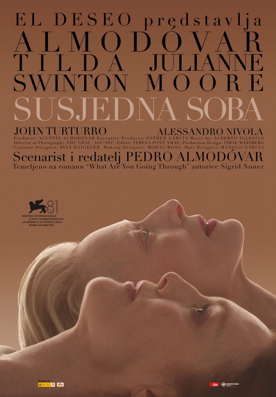 film Susjedna soba glumica Julianne Moore Tilda Swinton