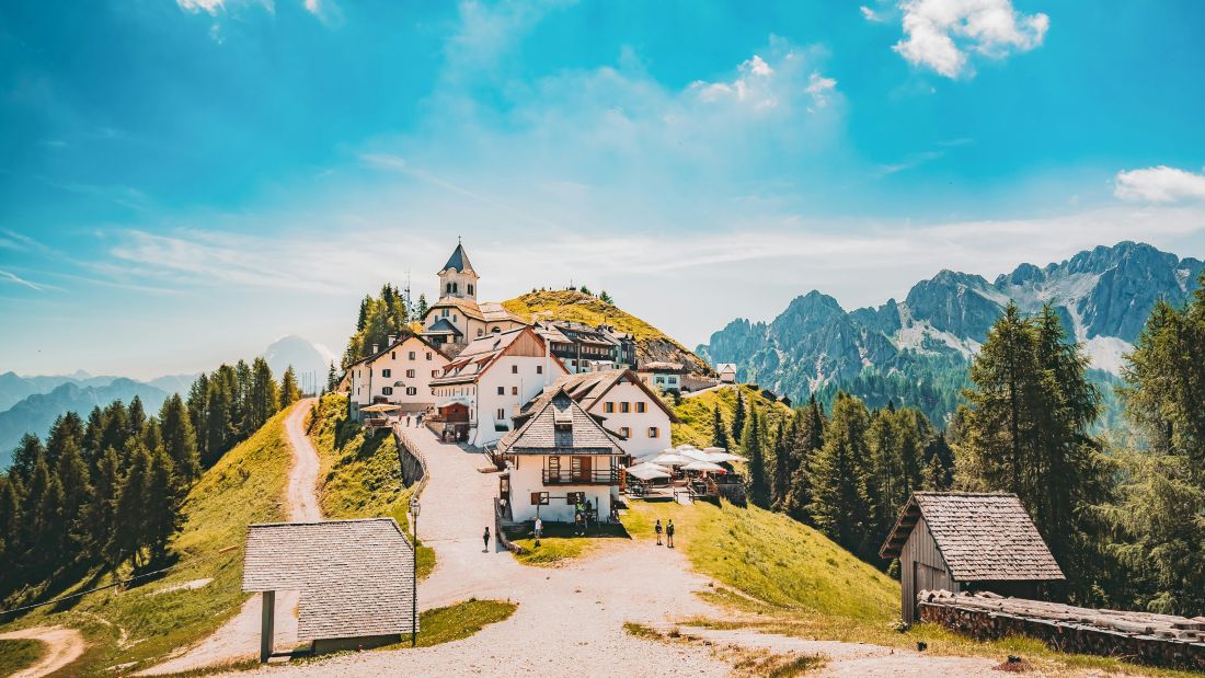 Monte Lussari  italija putovaje putovanja proljetna putovanja