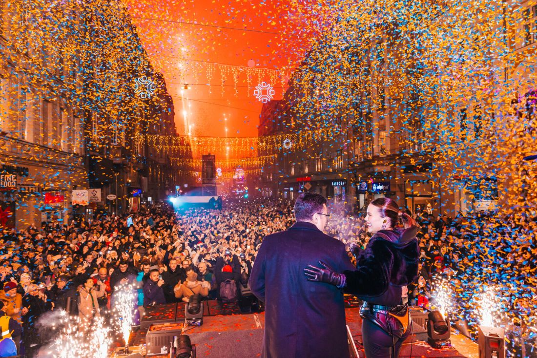 Severina i gradonacelnik Sarajeva Predrag Puharic