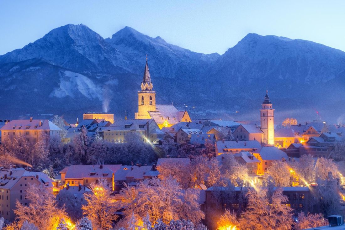 grad kranj smjestaj restoran slovenija putovanje