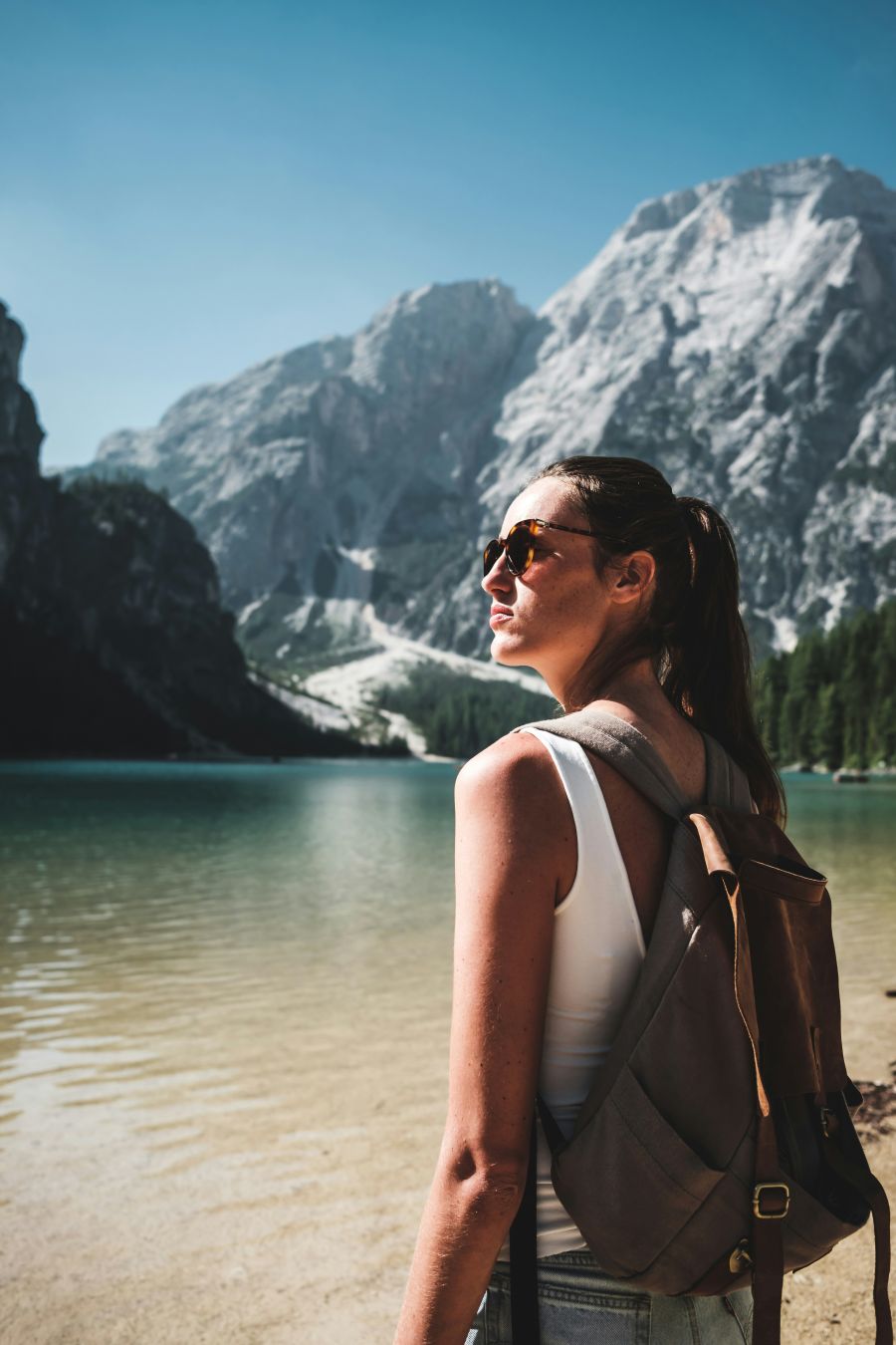Lago di Braies talijansko jezero ljetna putovanja weeknd izlet