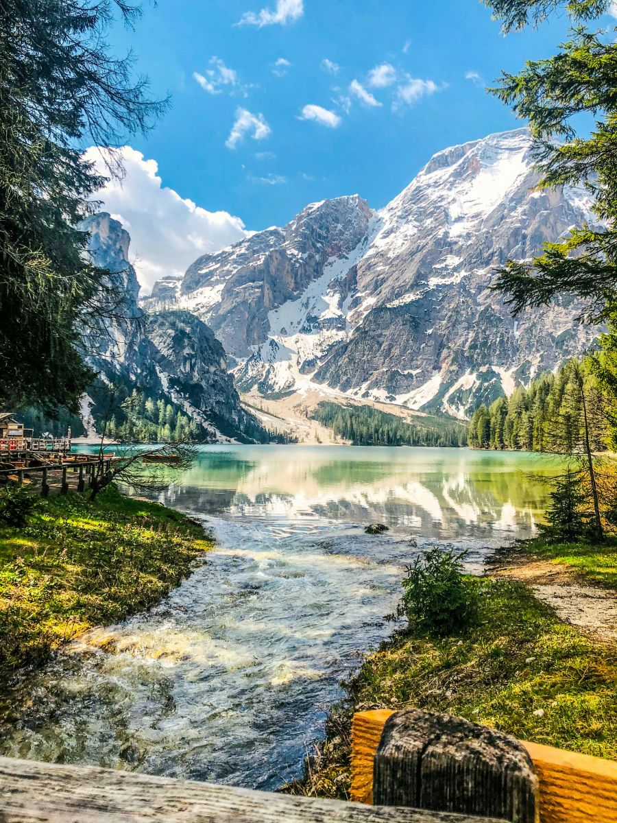 Pragser Wildsee jezero Lago di Braies putovanje italija juzni tirol dolomiti