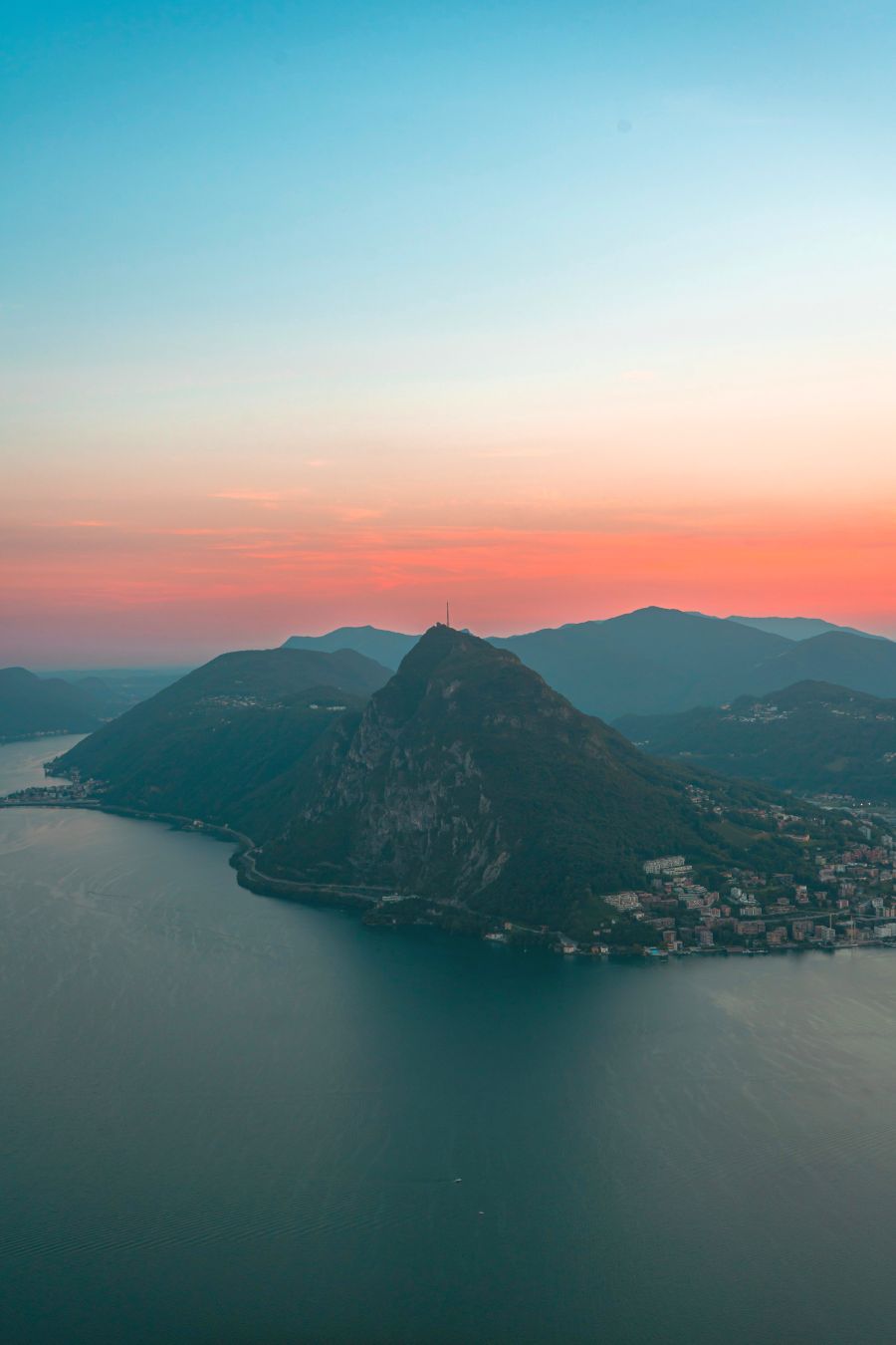 vidikovac Monte Brè jezero Lugano svicarska