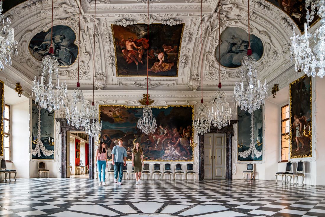 Schloss dvorac Eggenberg Graz austrija izlet