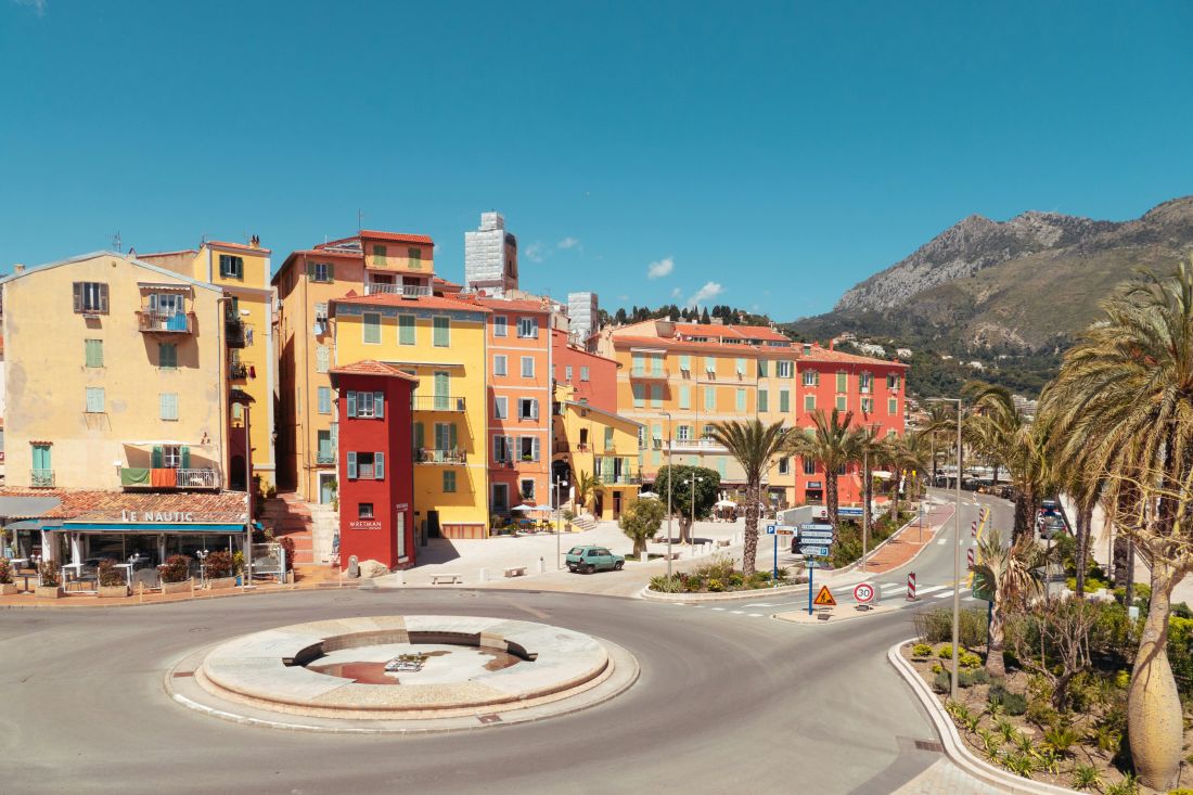 francuski grad menton azurna obala