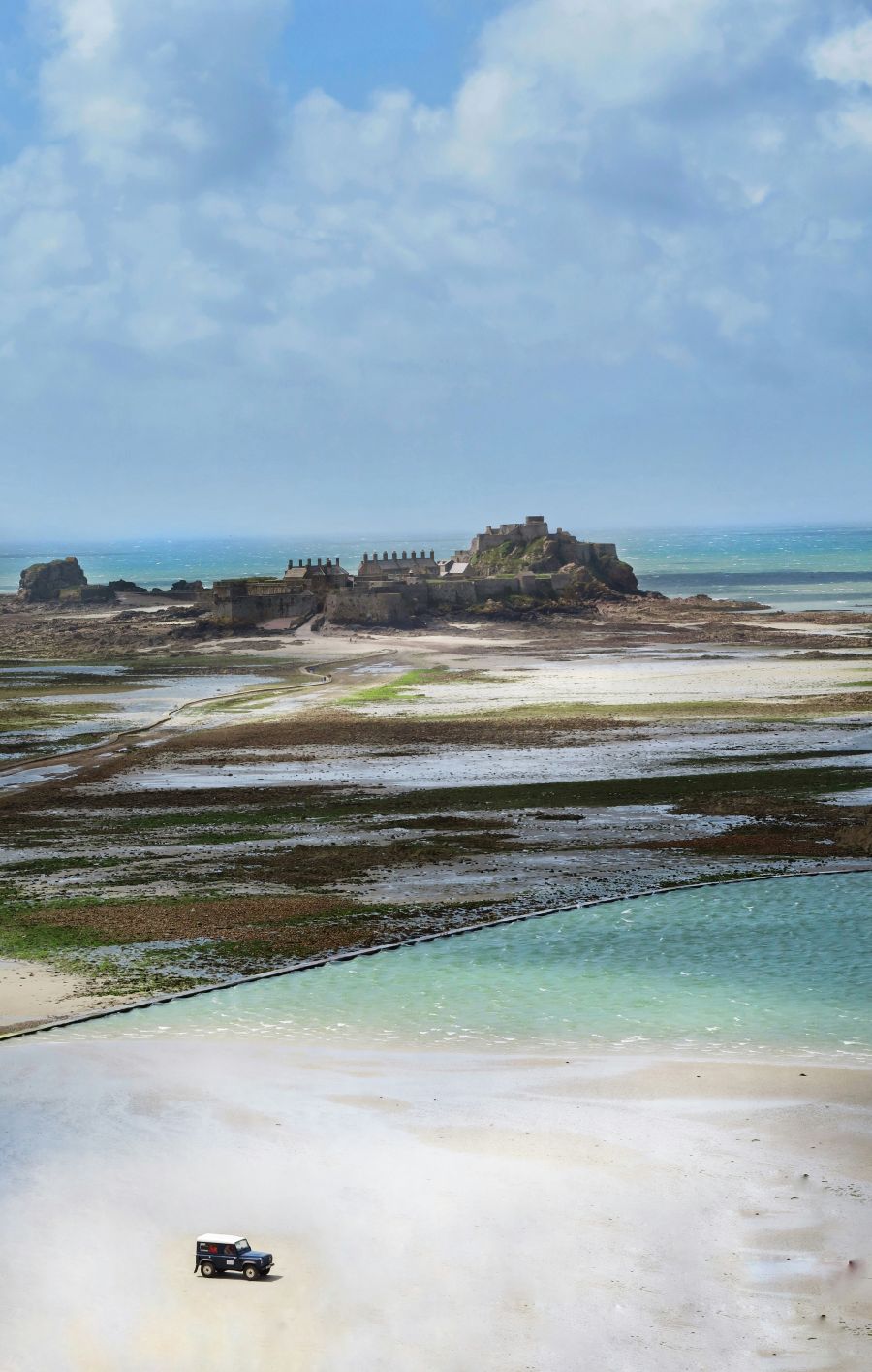 Saint Helier Elizabeth Castle engleski otok Jersey