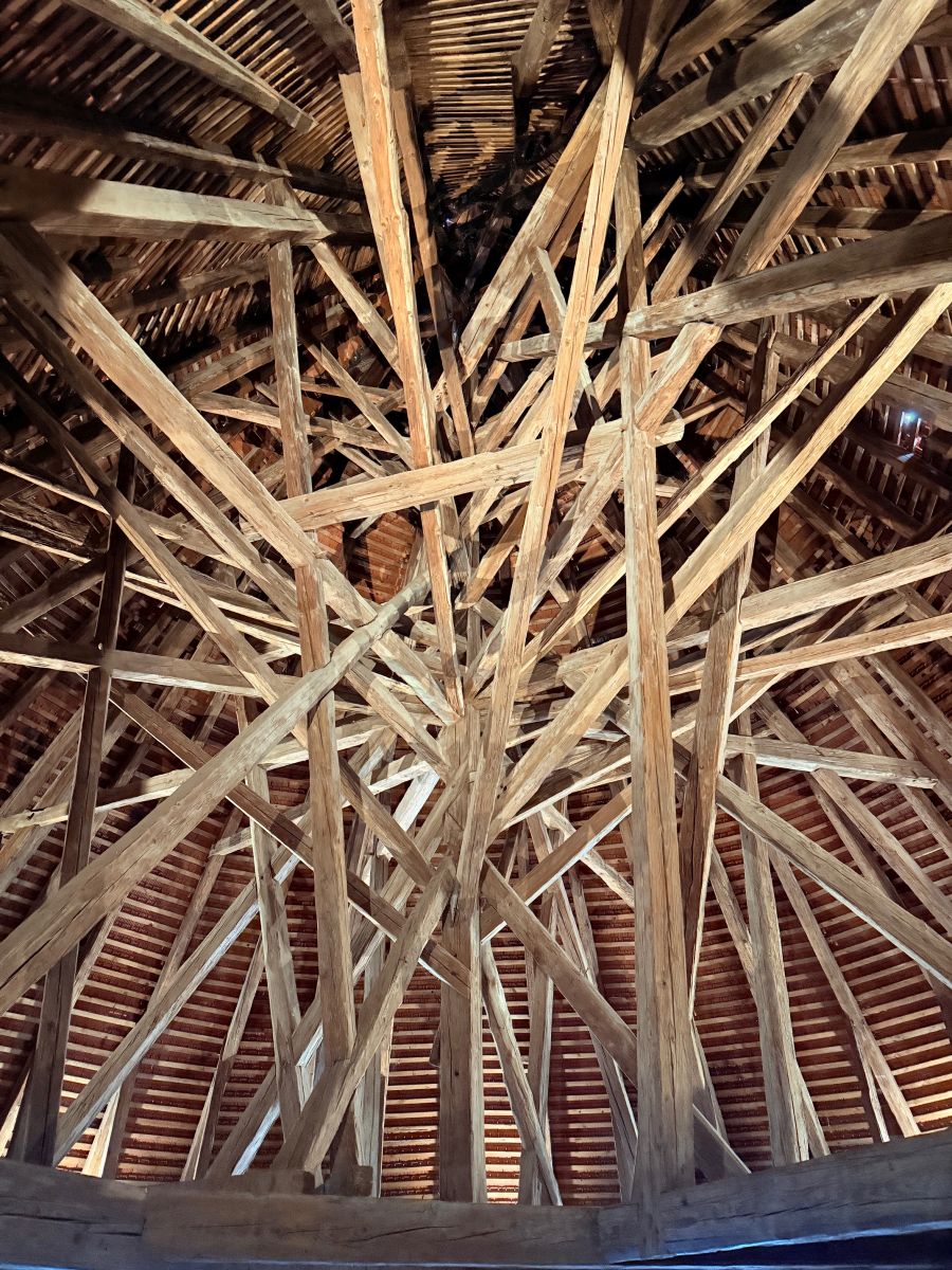 drvena krovna konstrukcija srednji vijek dvorac rajhenburg