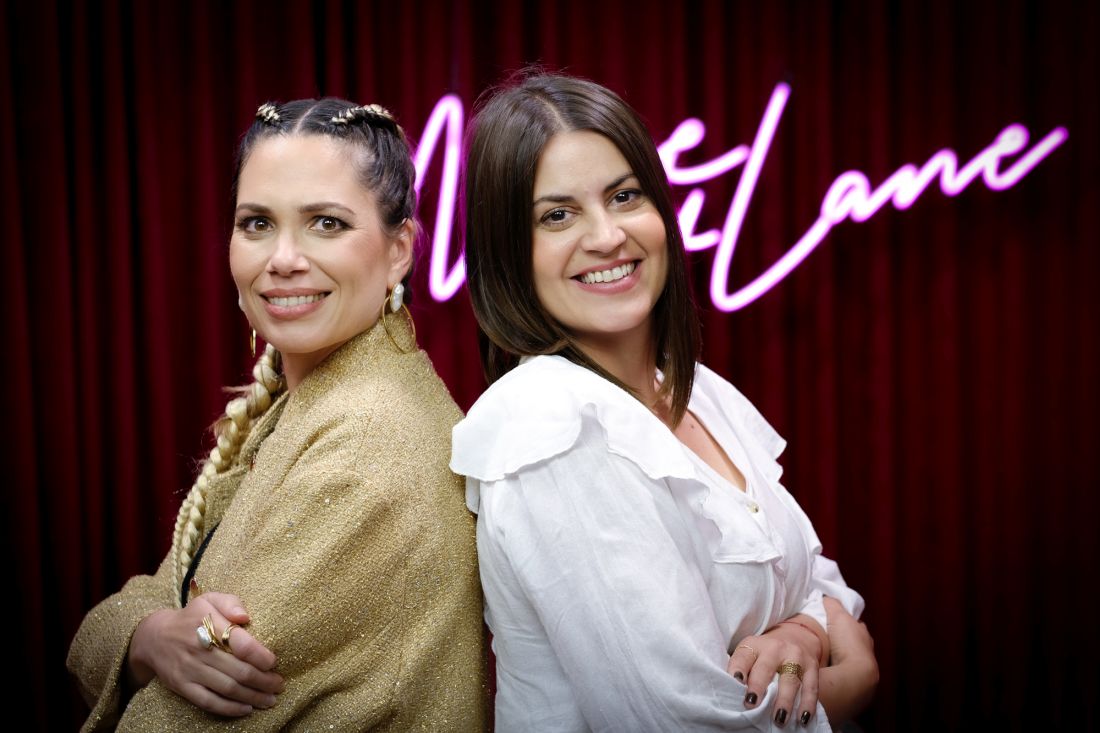 novinarka Zlata Muck Susec i Lana Gojak Bajt