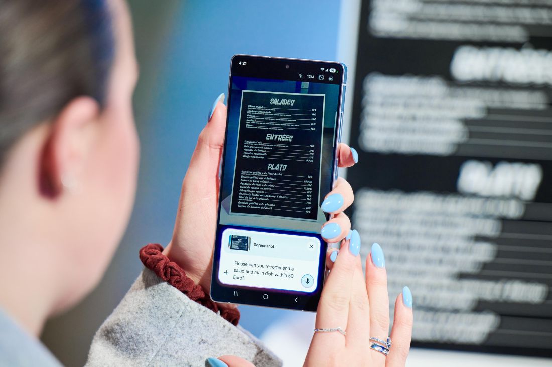samsung mobiteli AI Gemini Menu recommandation