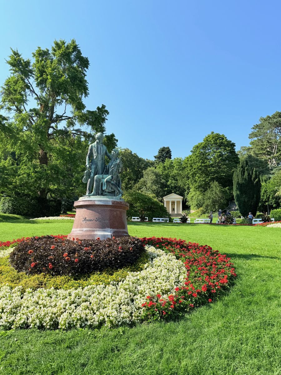 kurpark baden  terme bec austrija