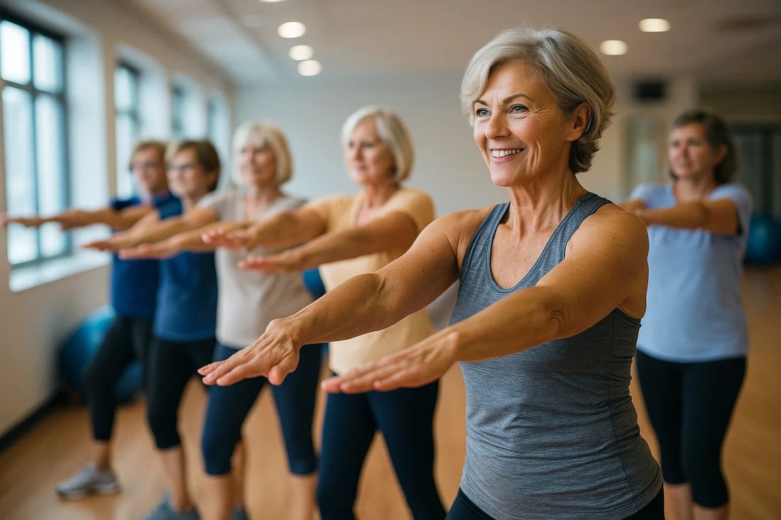 teretana arobik vjezbanje za zene 50 godina starosti gym