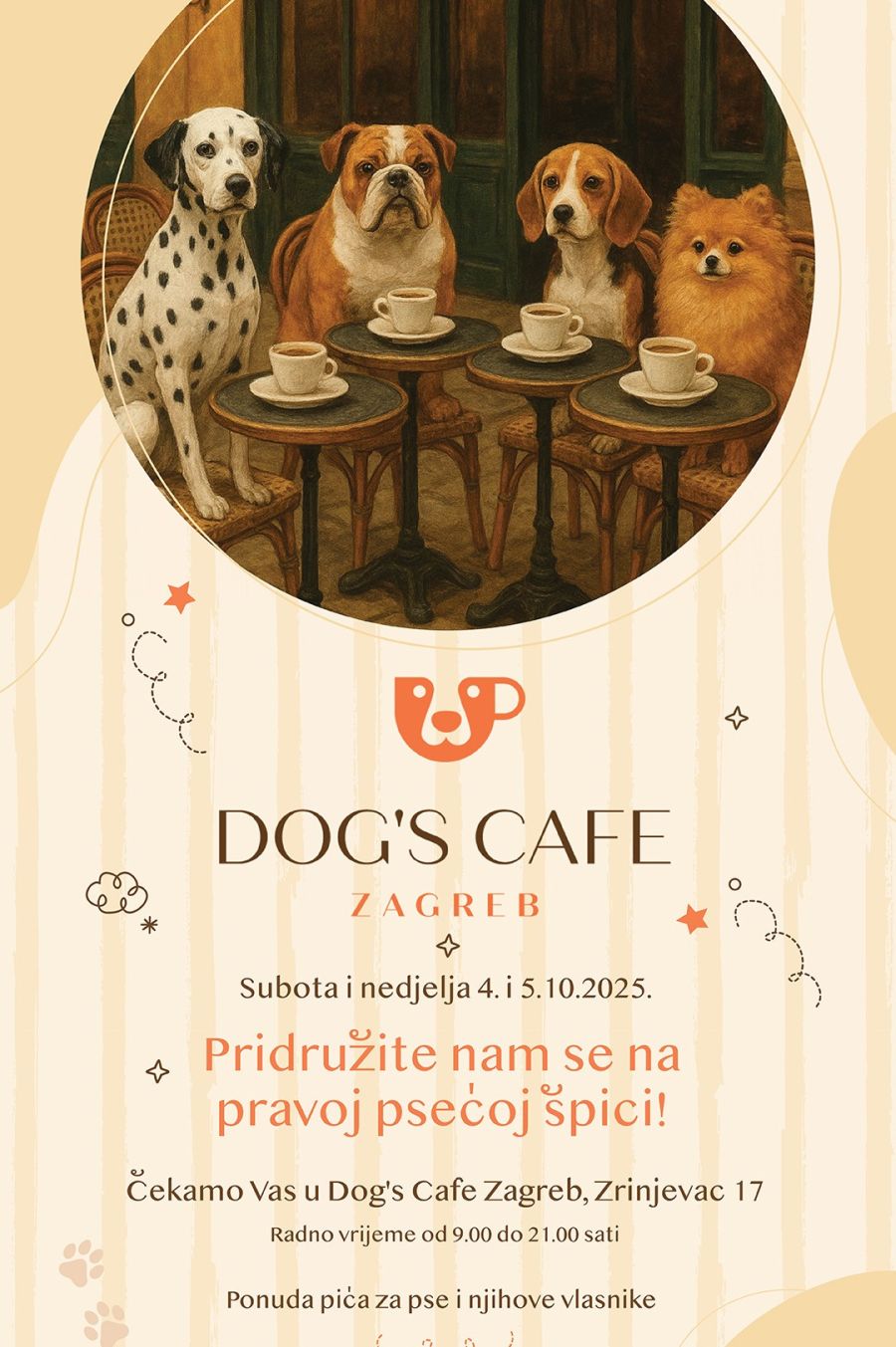 Dogs-Cafe-zagreb-zrinjevac kafic za pse