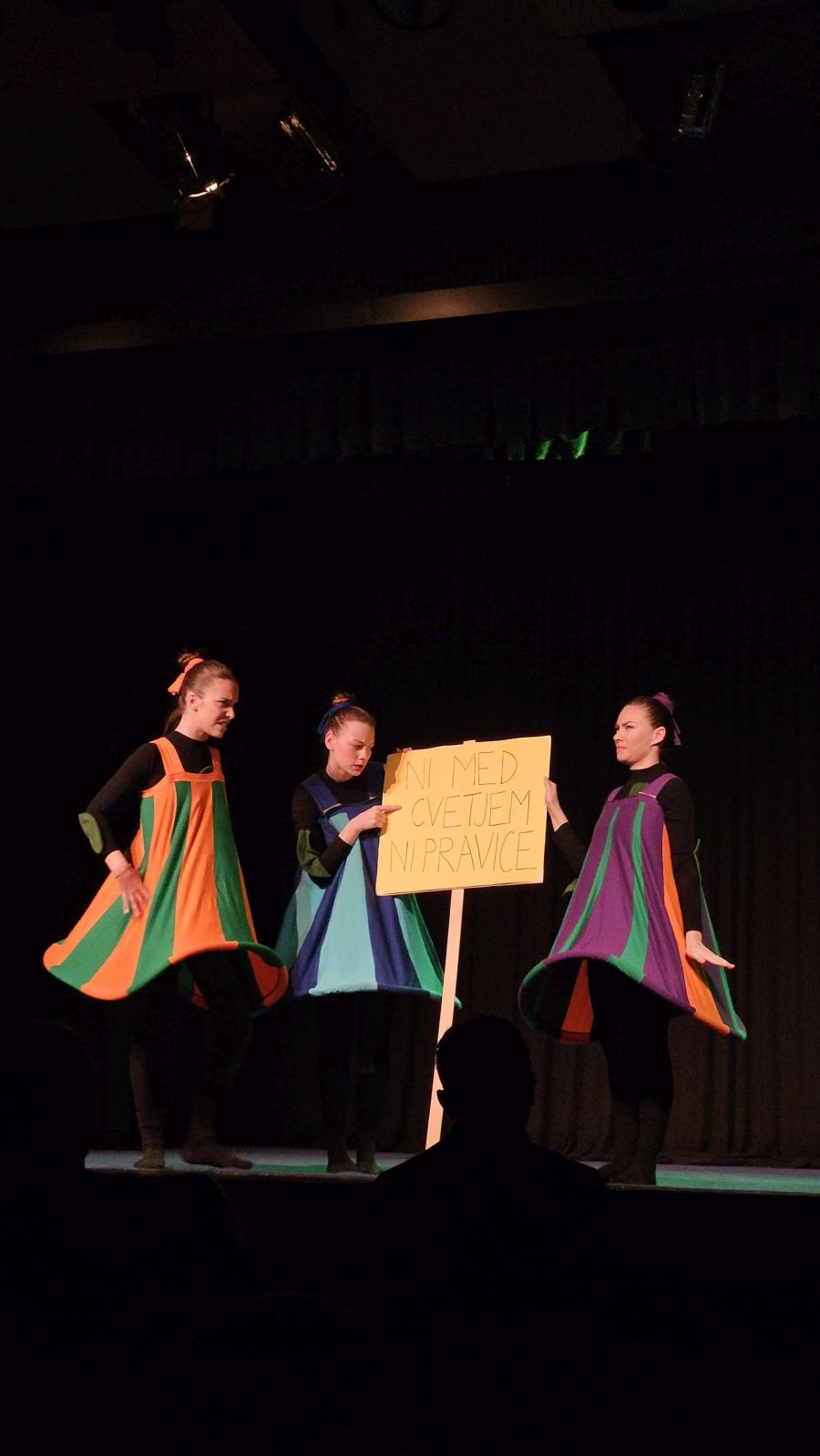 plesna predstava ni med