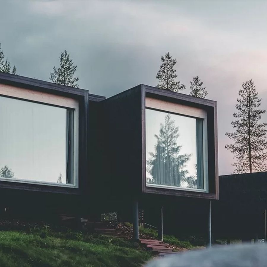 polarnu svjetlost finska laponija hotel artic treehsouse