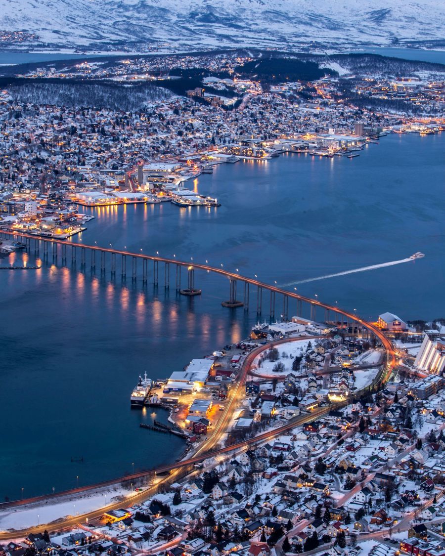 putovanje putovanja grad Tromsø norveska