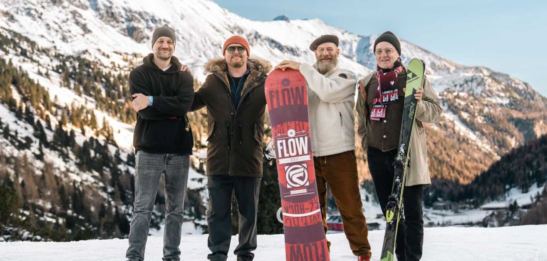 Pogledajte kako na snijegu uživaju Felver, Nick Colgan, Pepi Jogarde i Tom Bug