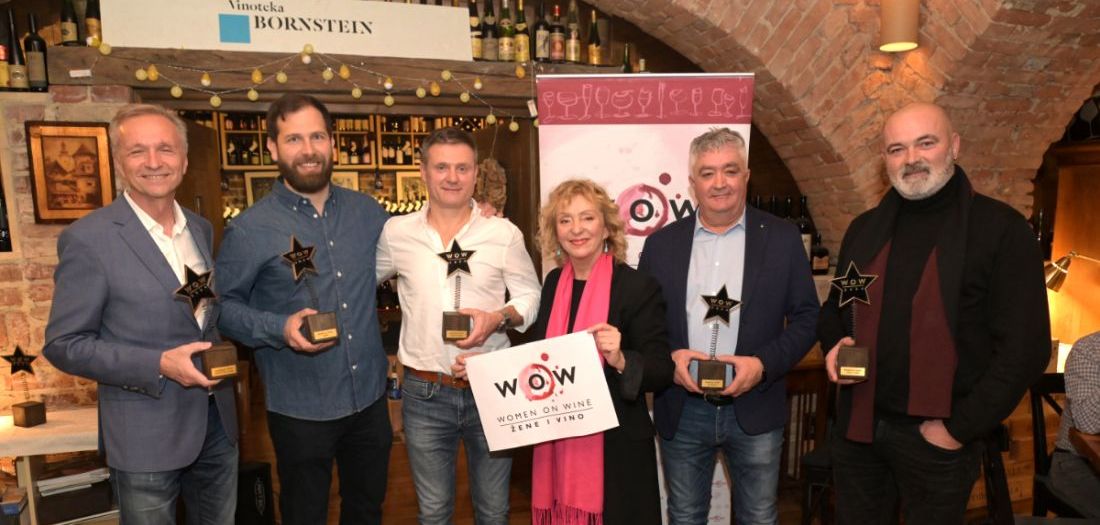 Sanja Muzaferija i dobitnici vina WOW nagrada