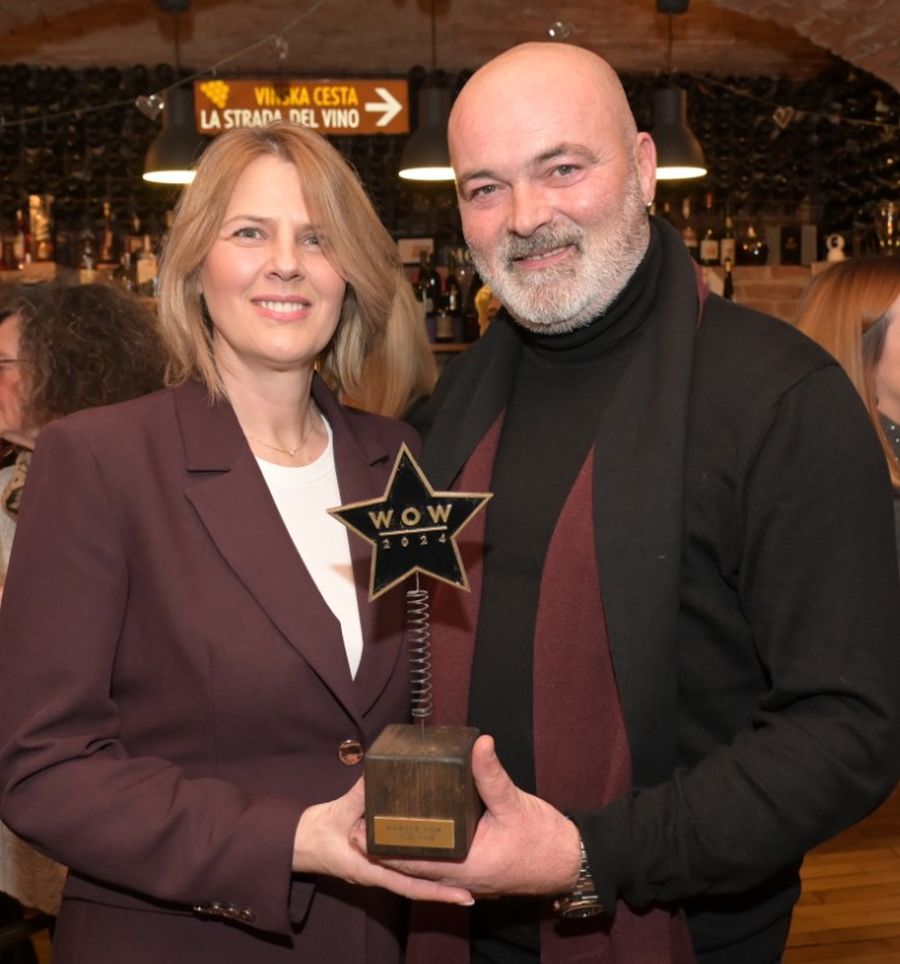 vinar Klaudio Tomaz vinarka Daniela vino malvazija nera  najbolje crno vino 2024 u izboru sto zene zele