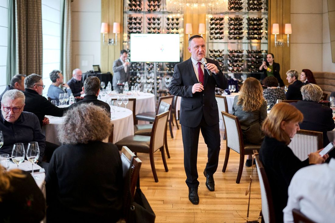 En Primeur 2026. Emil Perdec diana miklos WSET