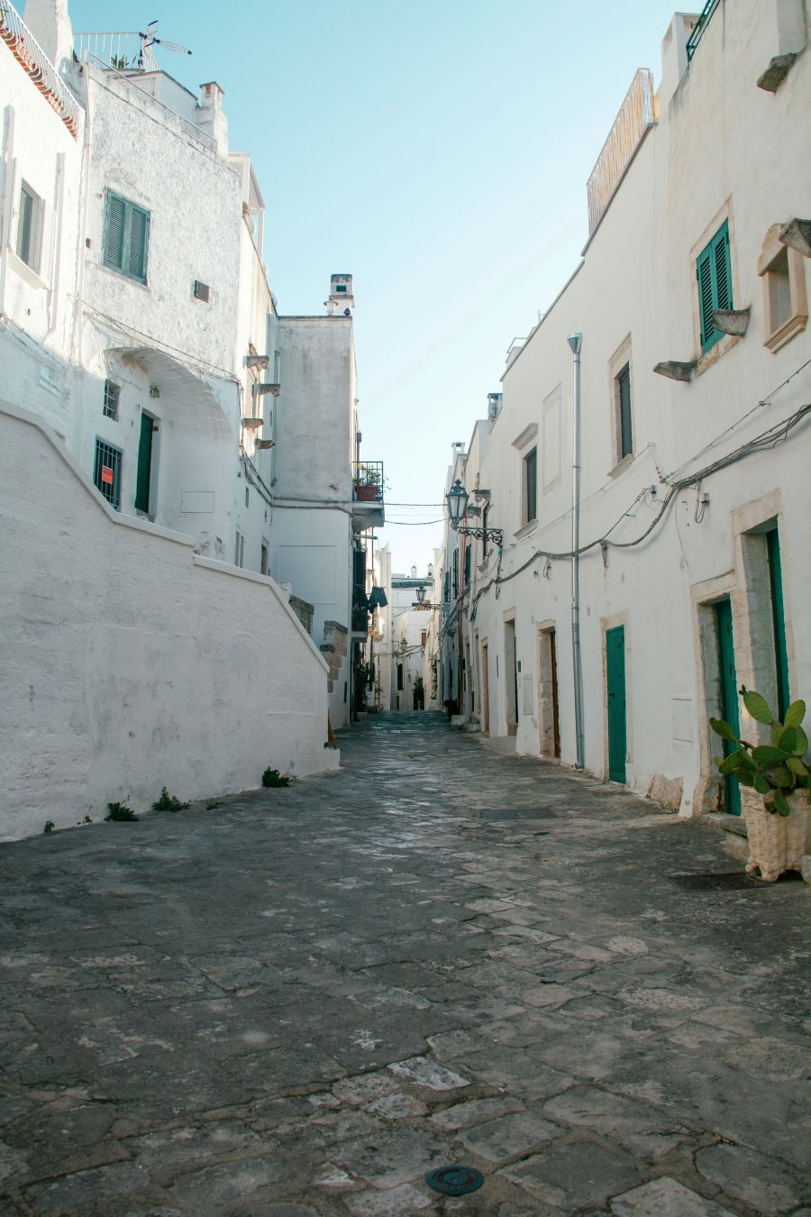 Italija bijeli grad Ostuni Apulija putovanje