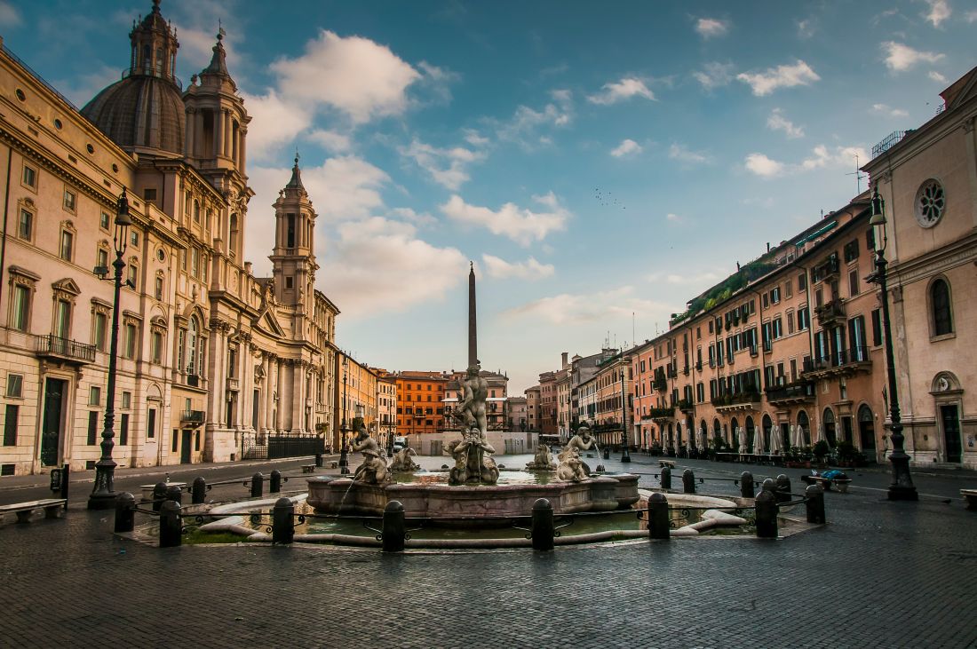 Piazza Navona, Rim, Italija