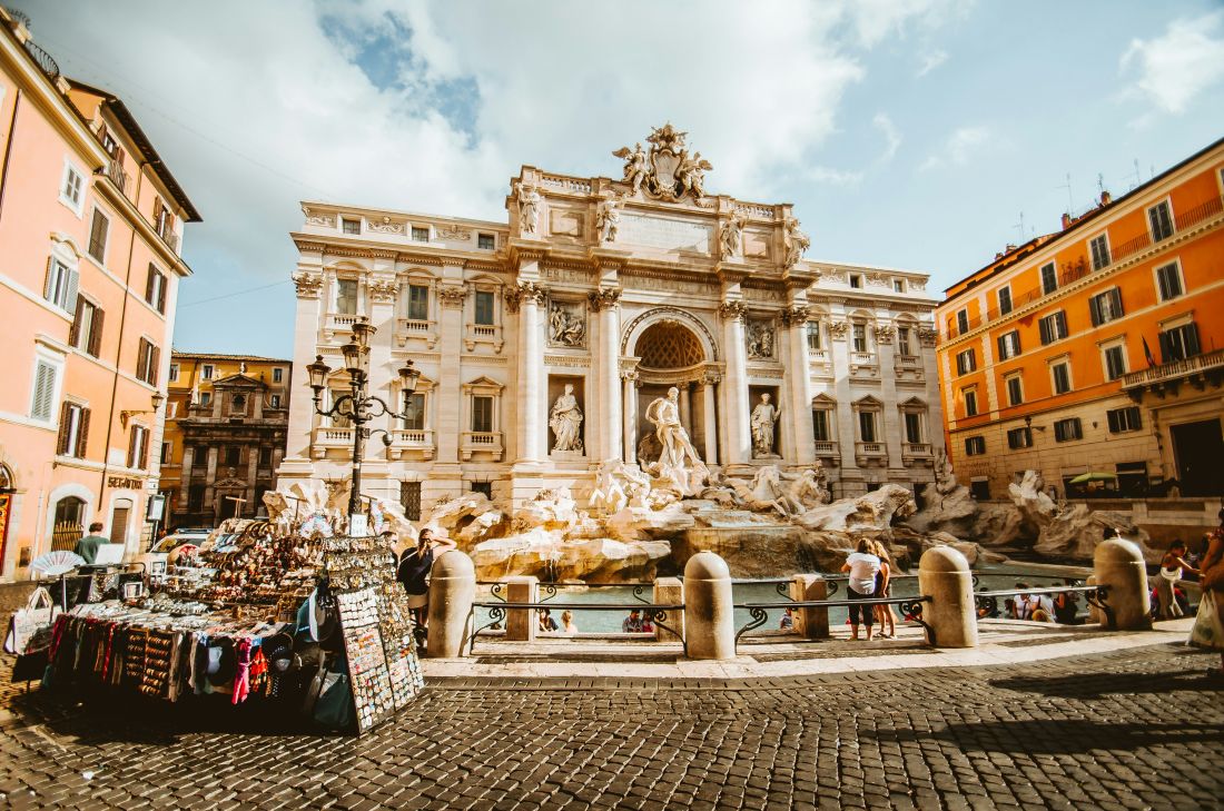 rim putovanje tri dana fontama di trevi