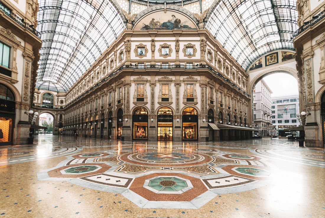 Galleria Vittorio Emanuele  Milano Italija