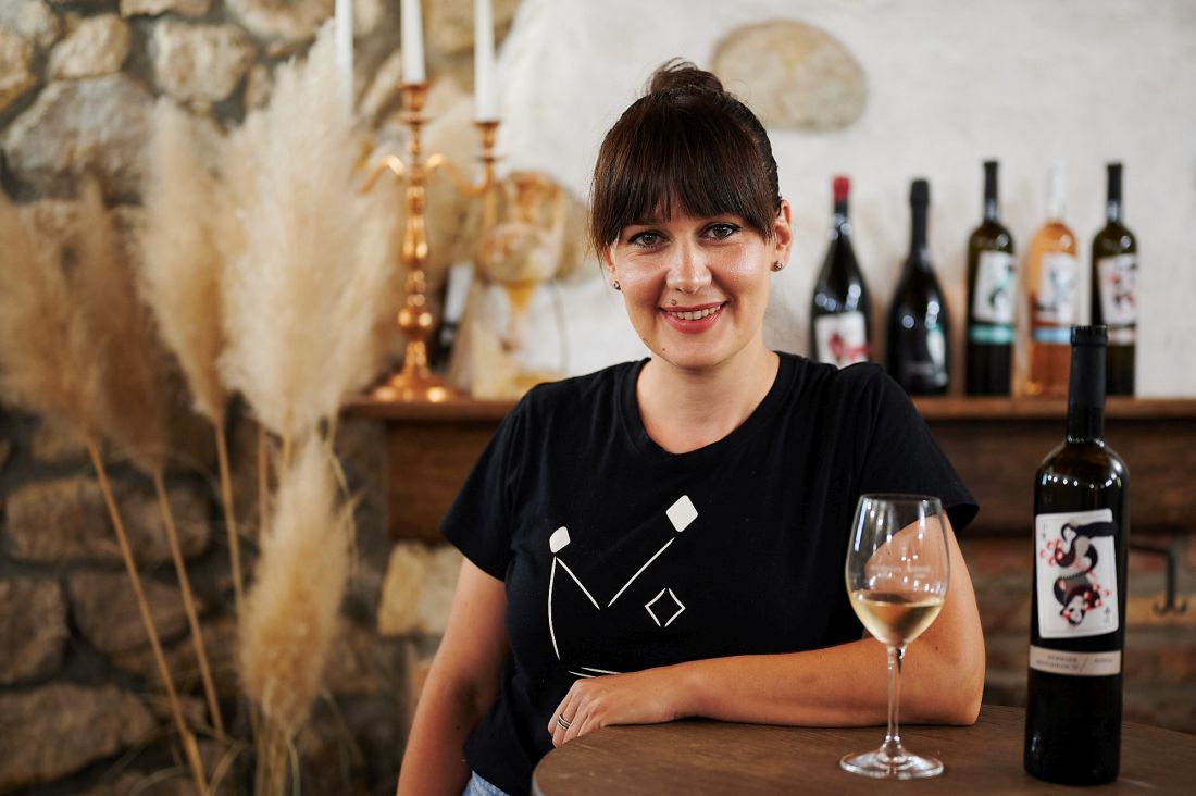 Ivana Puhelek zlato sauvignon vino  foto Ante Gudelj