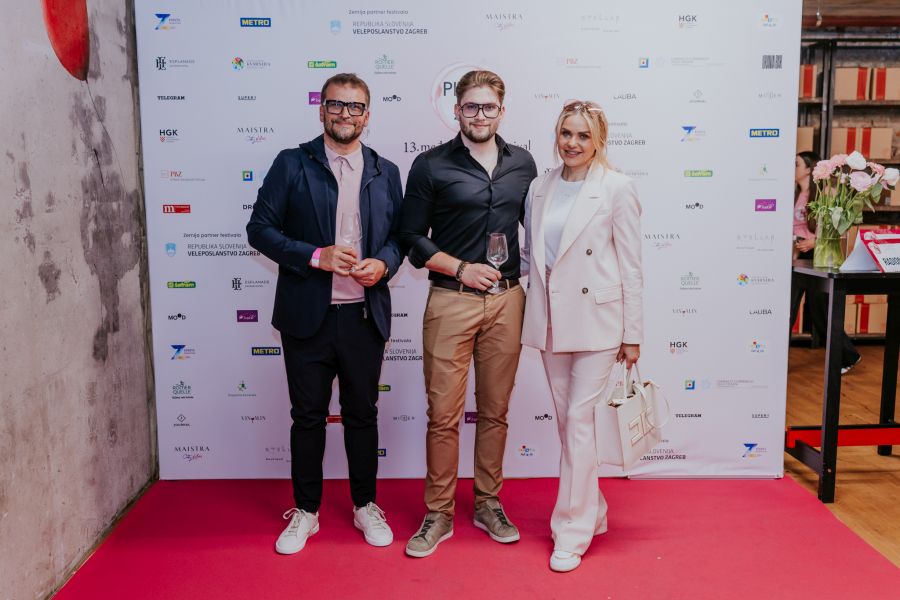 Matej Umek sa suprugom i sinom Florijanom