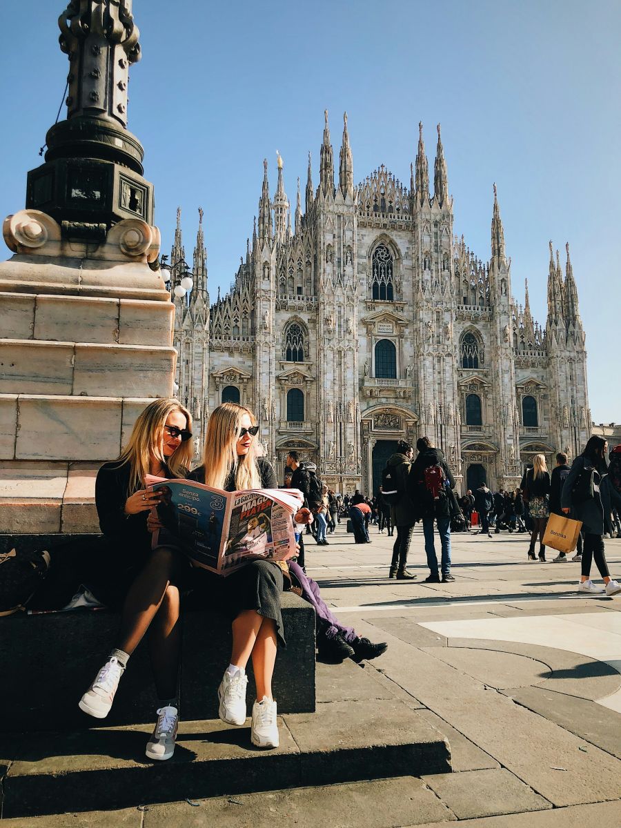 Piazza del Duomo grad Milano italija