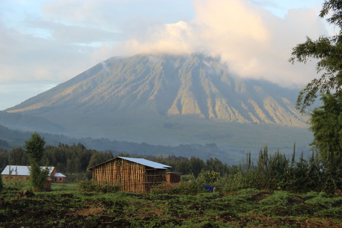 RWANDA afrika Ruanda vulkana Virunga