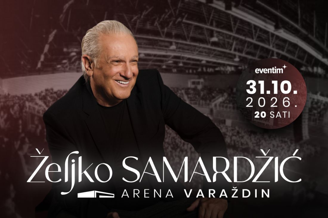 Zeljko Samardzic koncert Arena Varazdin 2026