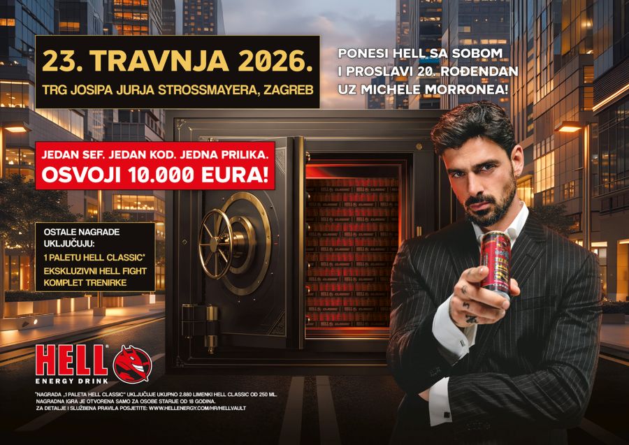 dogadanje Michele Morrone Hell dolazi Zagreb otkljucaj sef i osvoji 10.000 eura