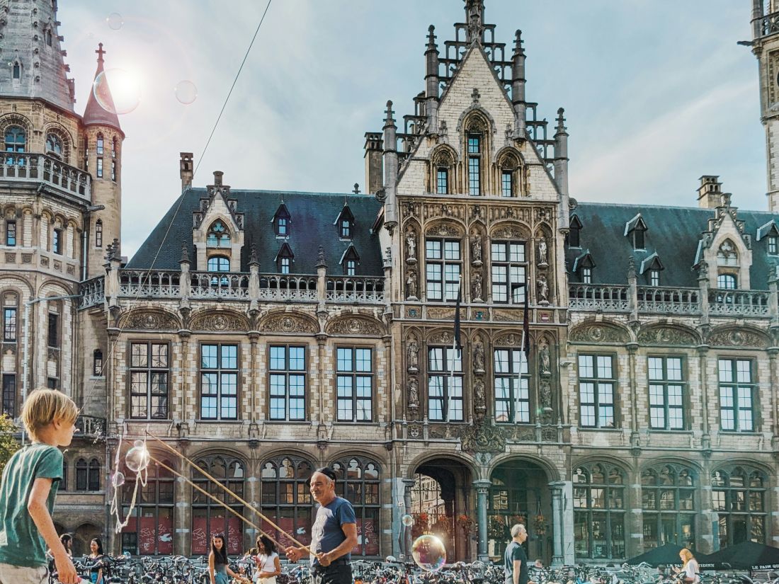 grad gent belgija centar grada