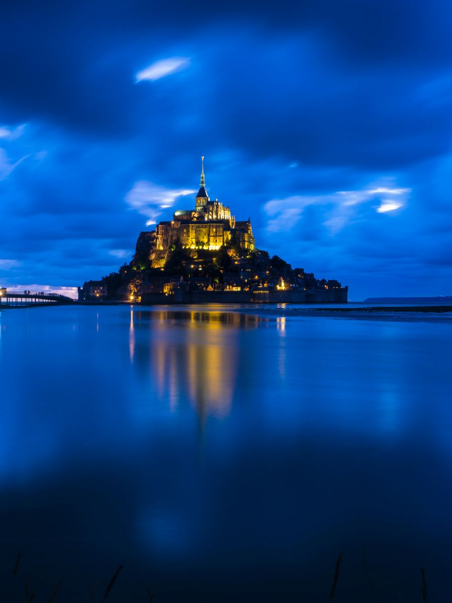otok mjesto zanimljivost Mont Saint Michel Normandija putovanje Francuska