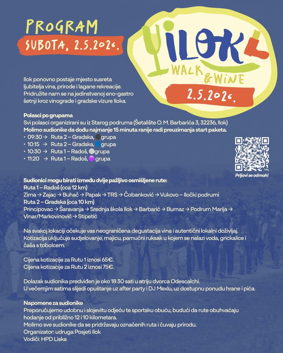 program walk and wine ilok svibanj 2026