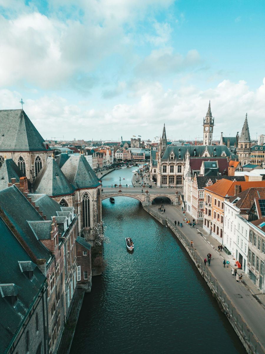 putovanje belgija grad gent plovidba rijekom