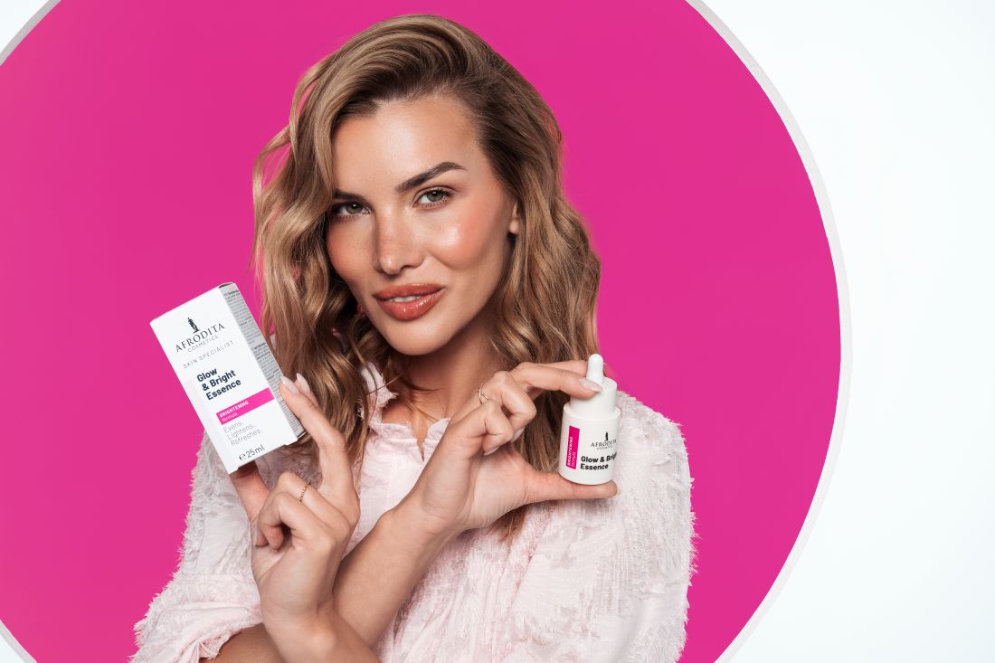 Afrodita Skin specialist GLOW & BRIGHT Esencija za sjajan izgled kože_