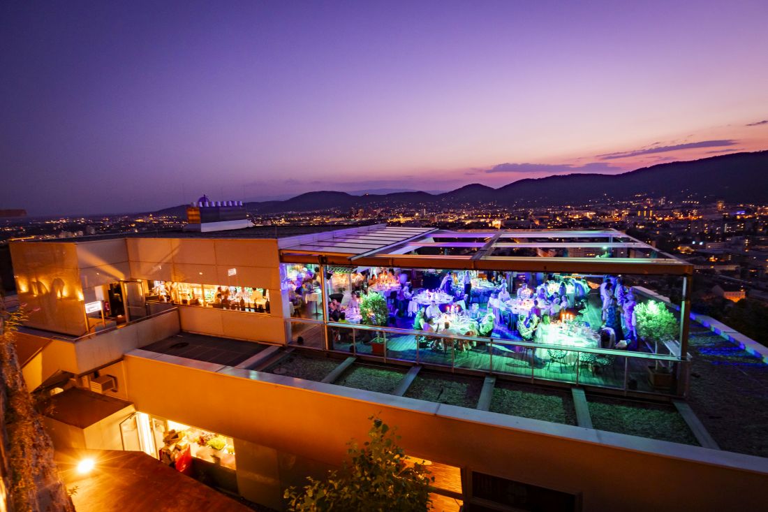 Food Festival restoran roof top graz