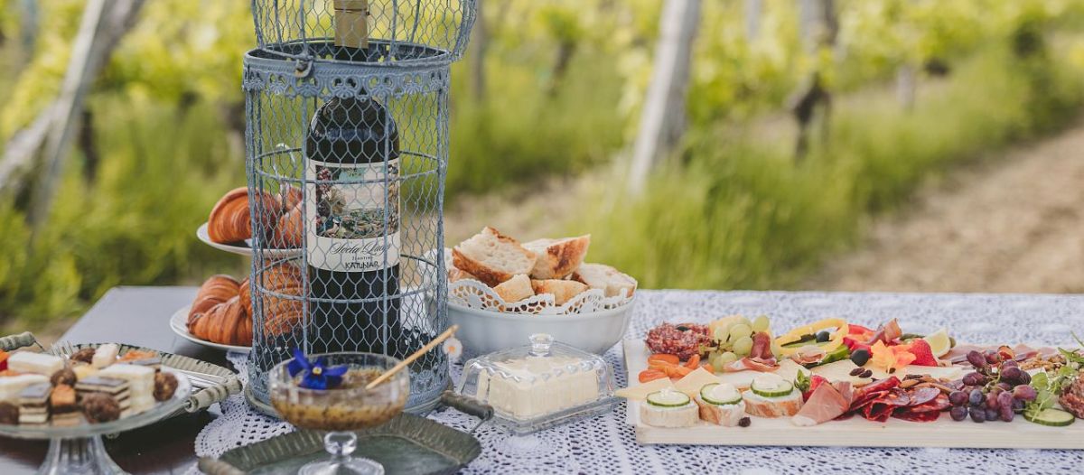 Doručak u vinogradu Katunar Estate Winery