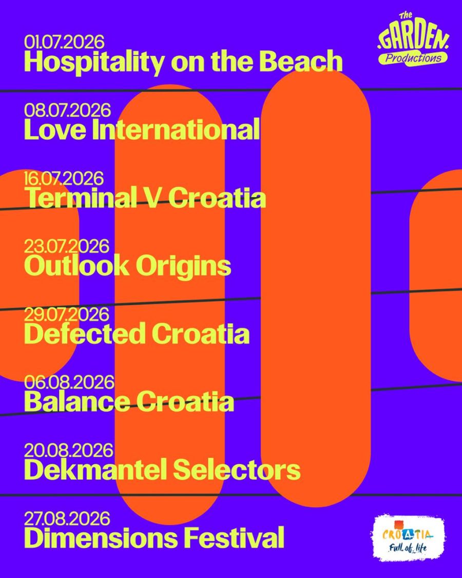 raspored festivala jadran tisno 2026
