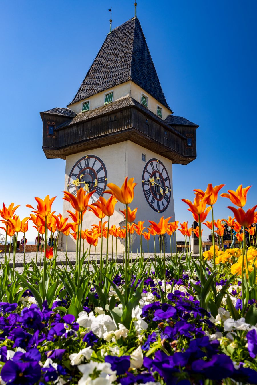 vidikovac restoran Uhrturm Graz