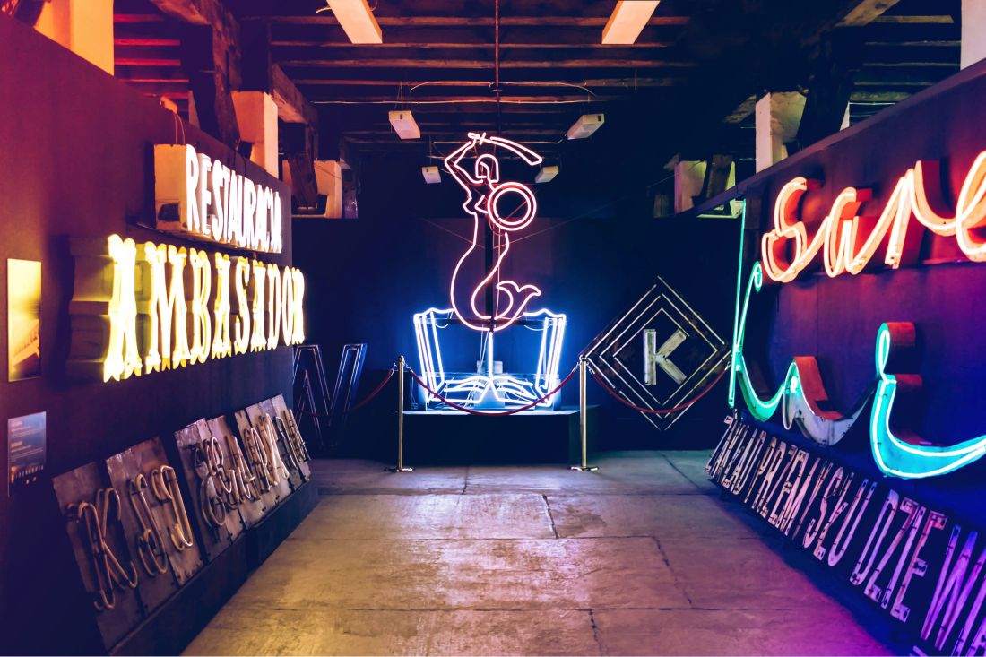 atrakcije varsava Neon Muzeum poljska
