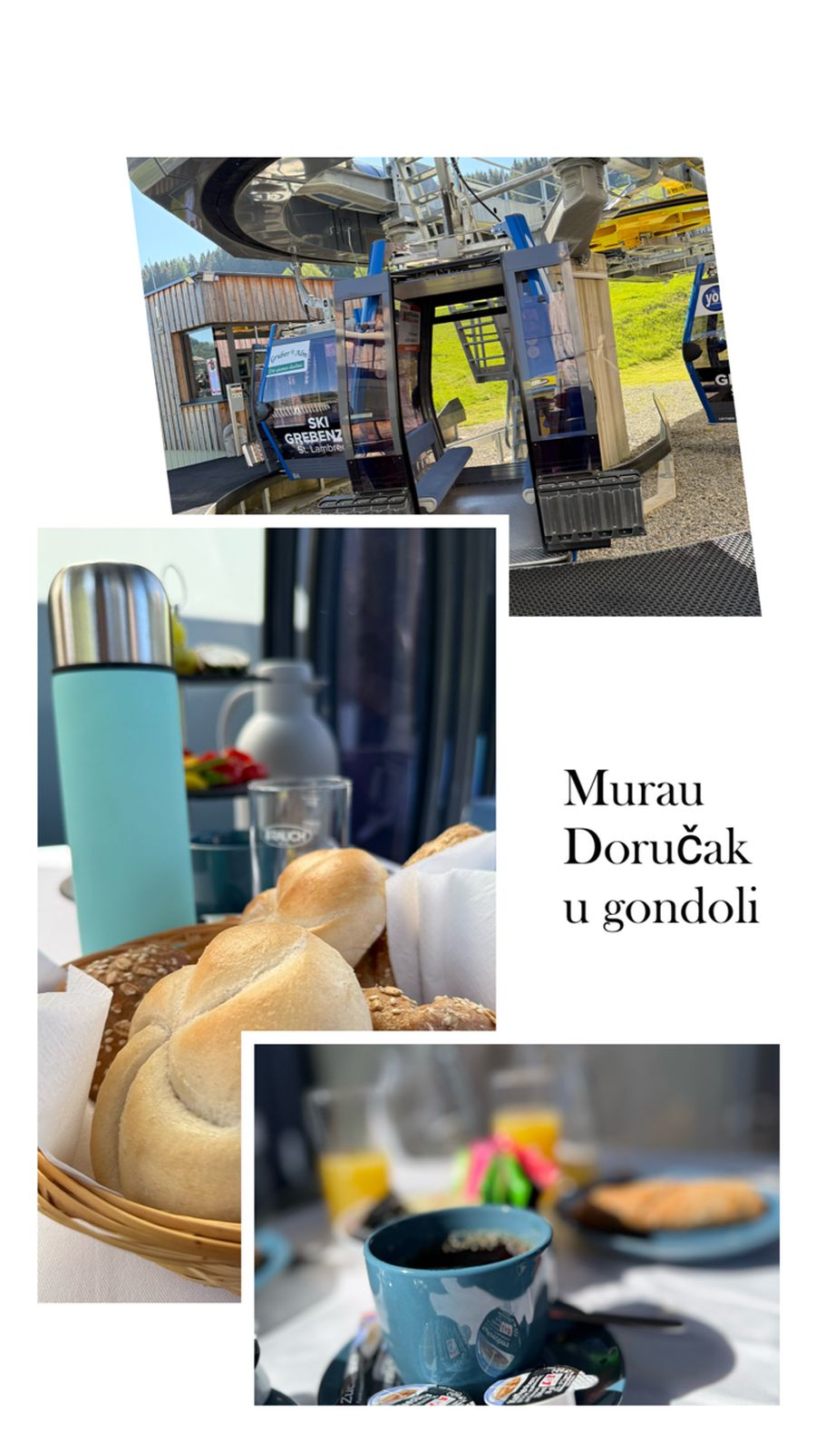 murau planinarenje austria dorucak u gondoli