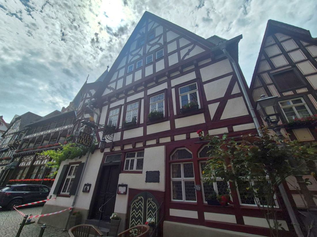 njemacki grad unesco bacharach stara kuca