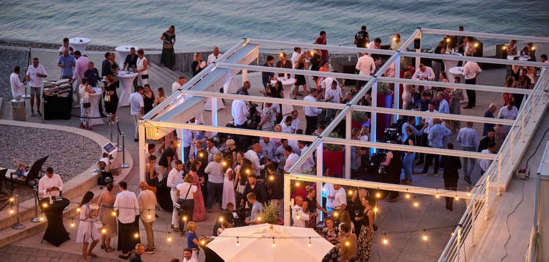 plaza savudrija ljudi na event Decanter Winners Showcase by Vinistra